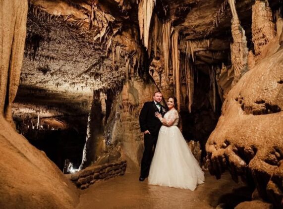 Bride and Groom in the Crystal Palace